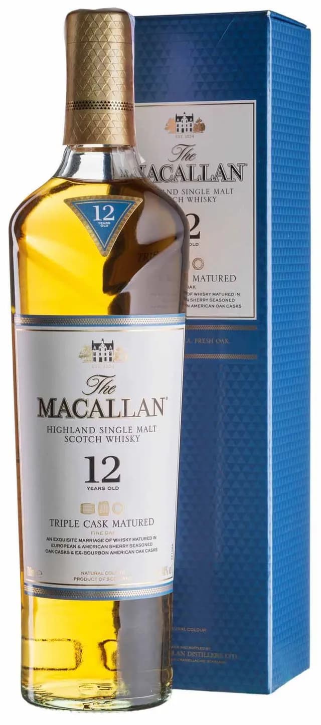 Купить виски Macallan Triple Cask 12 лет в Украине и Киеве, лучшая